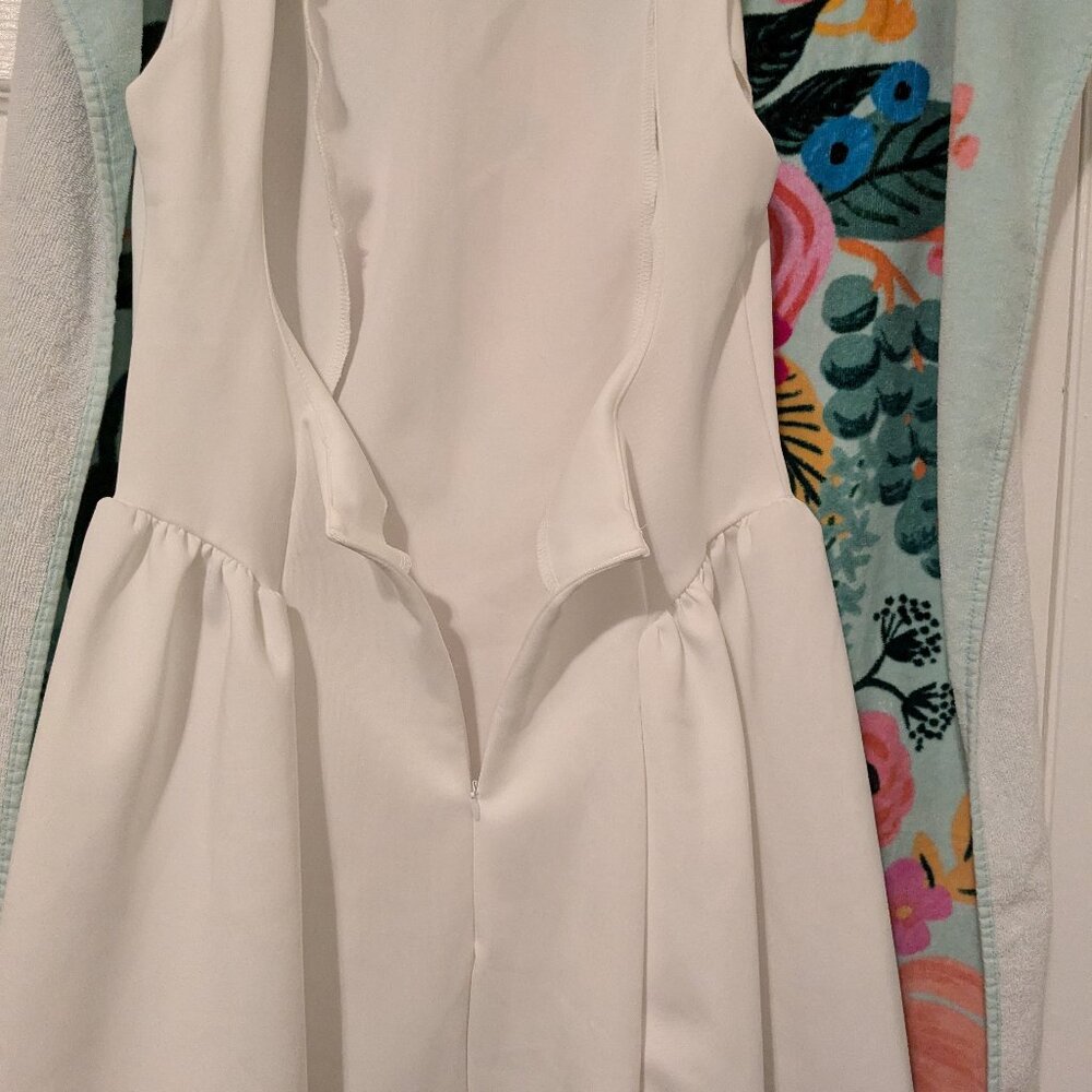Sleeveless dress w/fitted bodice and a flared, pleated skirt size XL - Picture 7 of 10